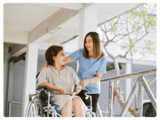 รับดูแลคนป่วย มีคนดูแลตลอด 24 ชั่วโมง